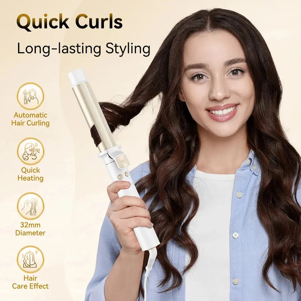 Calmly™ SereneCurler Intelligent Auto-Rotation System
