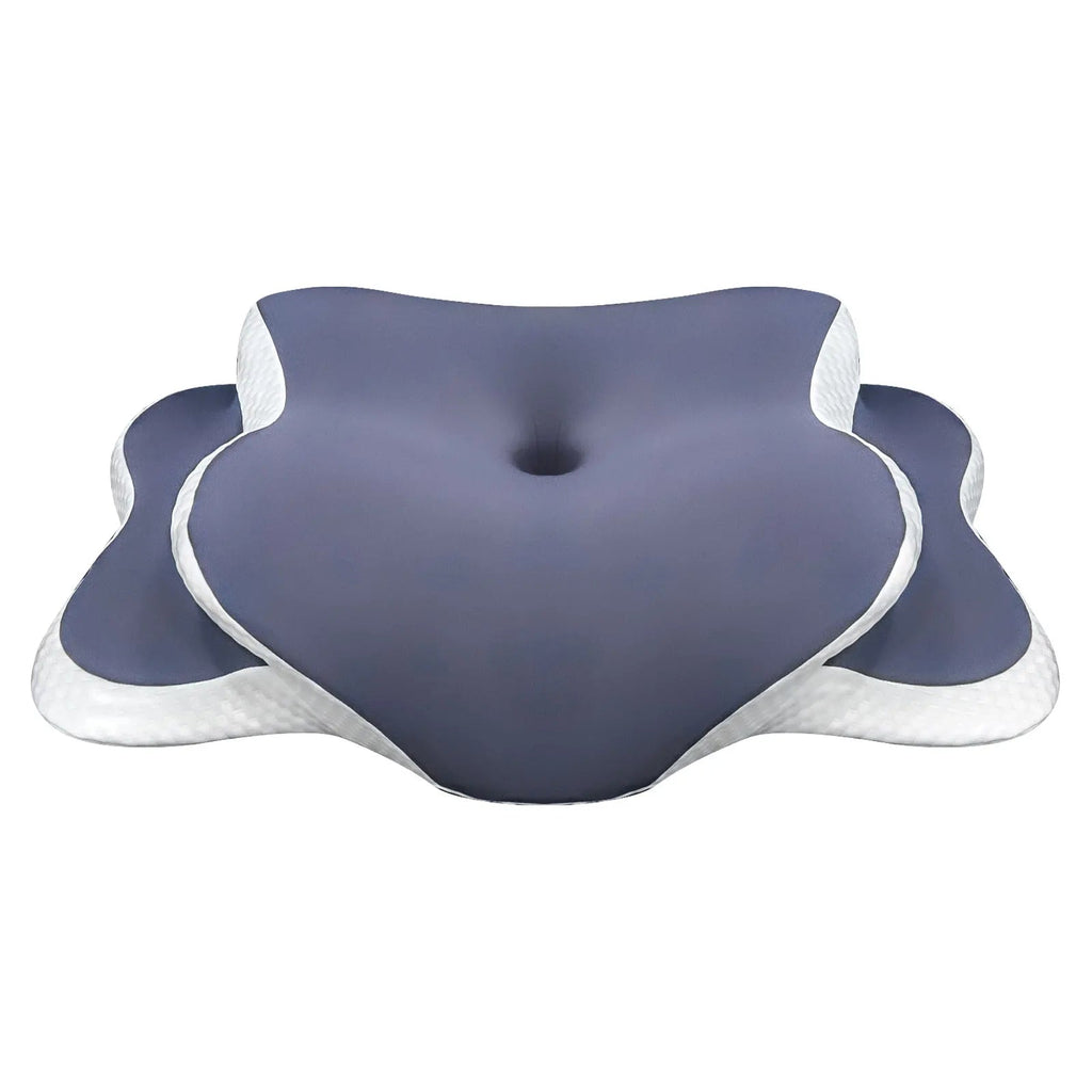 Memory Foam Pillow Cervical Pillow Neck Pain Relief Contour Ergonomic Orthopedic Neck Support for Side Back Stomach Sleeper Gift Calmly Co.