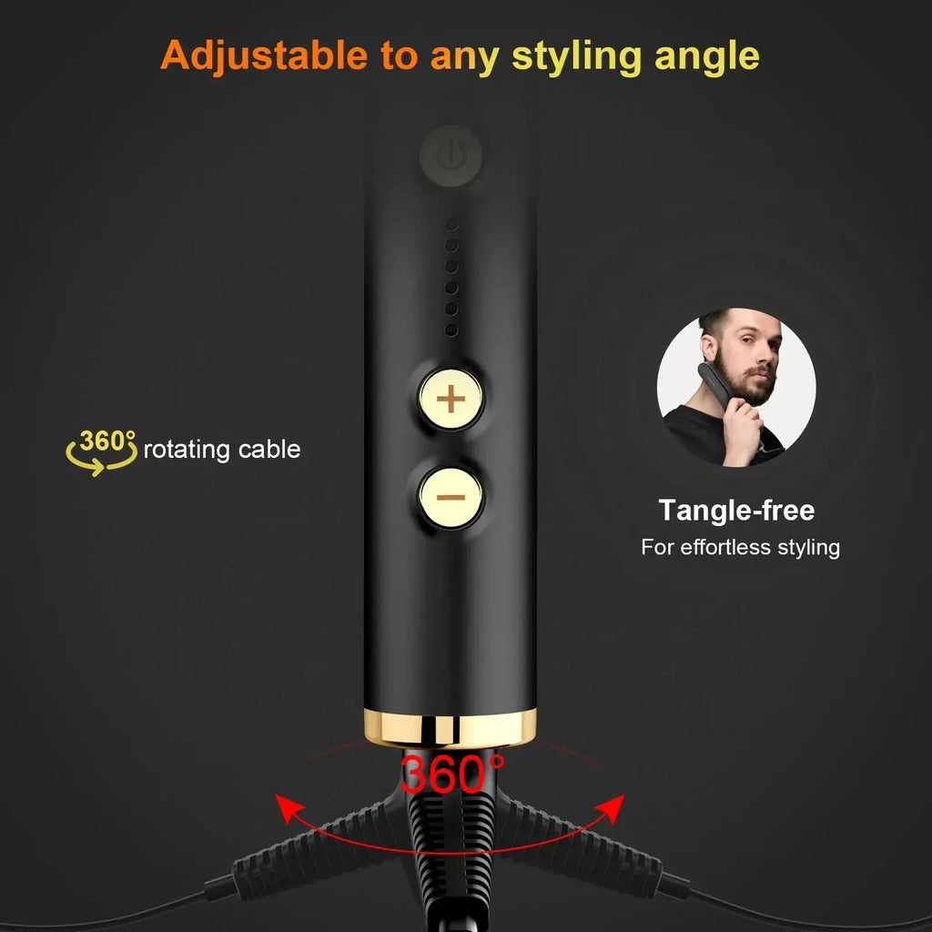 Calmly™ Precision-Flow Thermal Beard & Hair Aligner