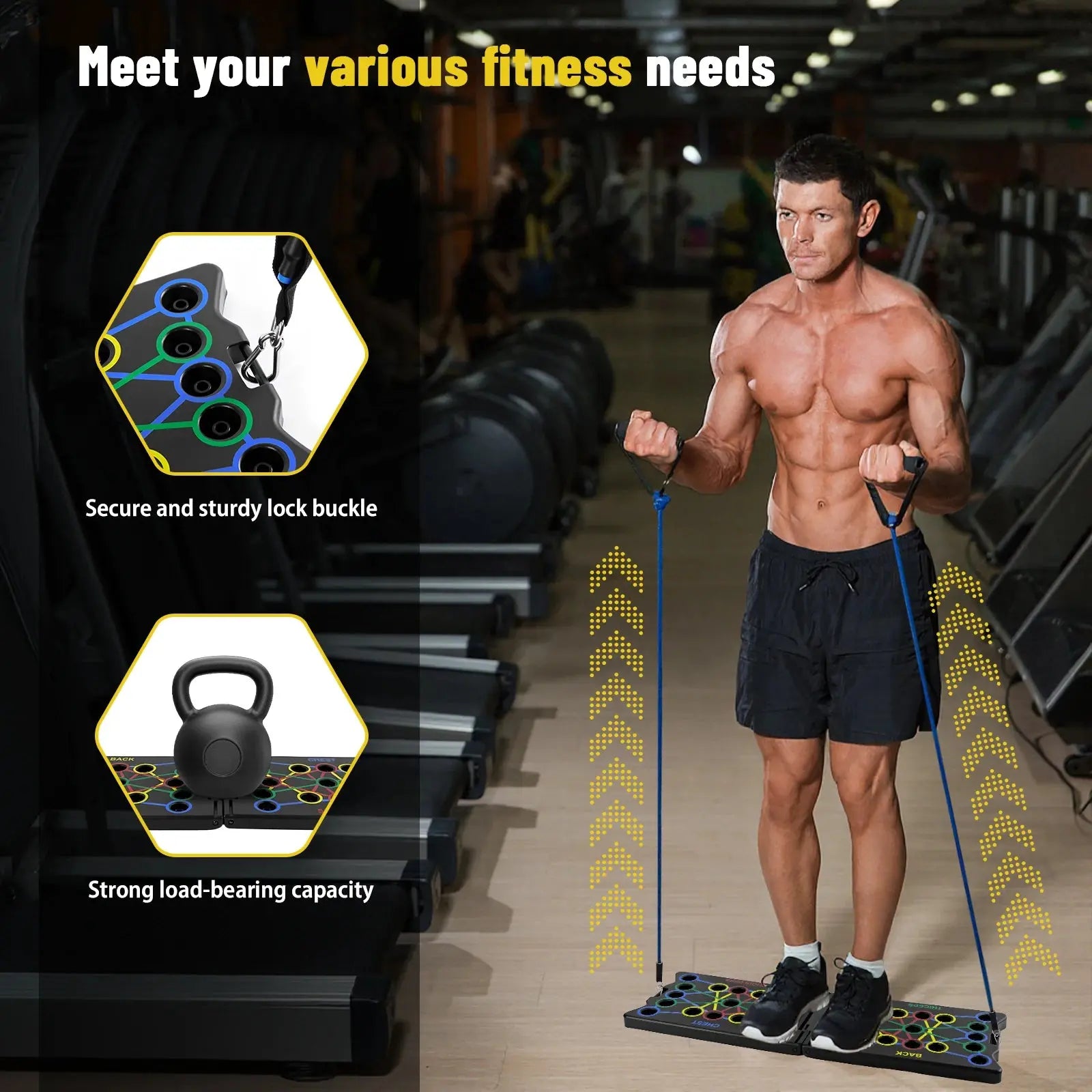 Calmly Multifunctional Push-Up Trainer Calmly Co.