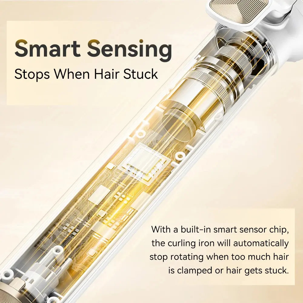 Calmly™ SereneCurler Intelligent Auto-Rotation System