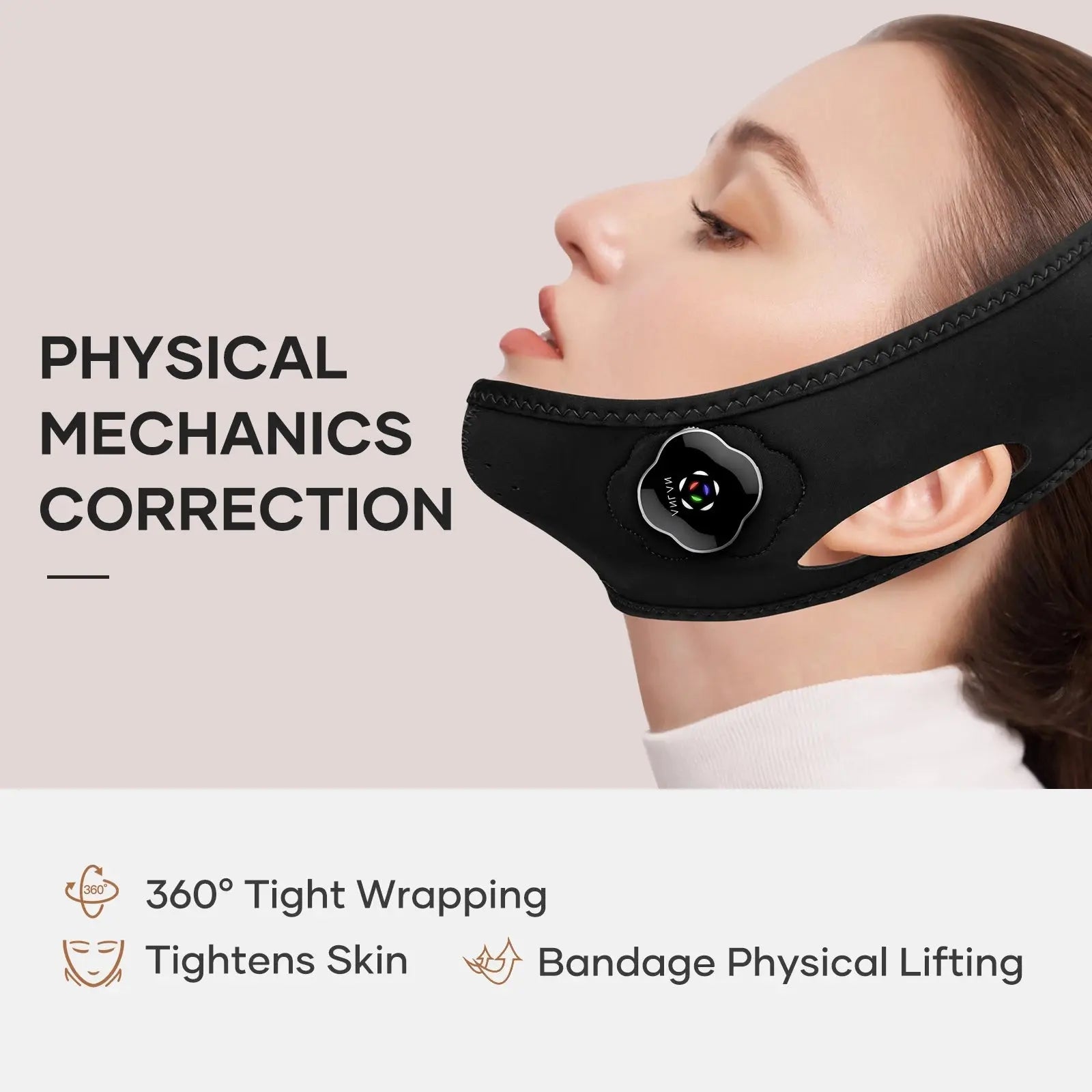 Calmly Anlan EMS Face Lifting Belt Calmly