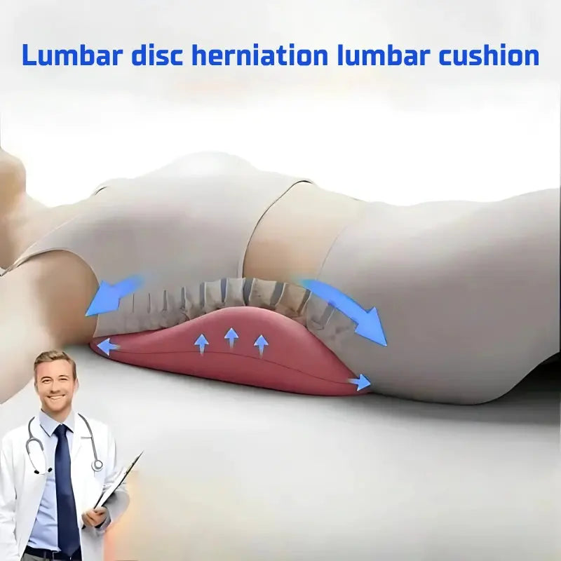 Calmly Ergonomic Lumbar Sleep Pillow Calmly