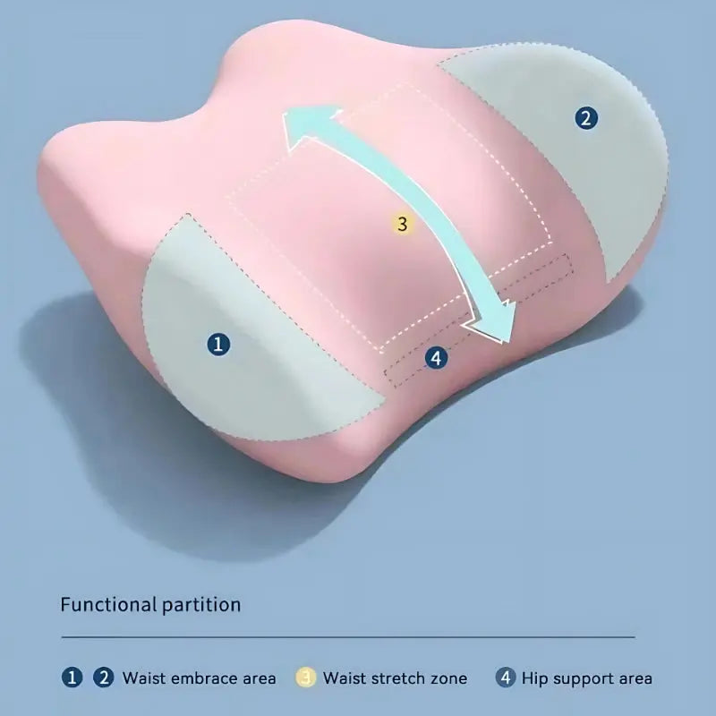 Calmly Ergonomic Lumbar Sleep Pillow Calmly
