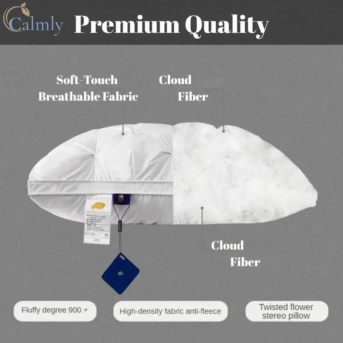 Calmly™ Luxury Cloud Pillow