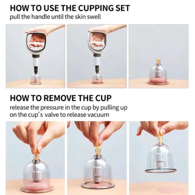 Calmly Vacuum Cupping Therapy Set Calmly