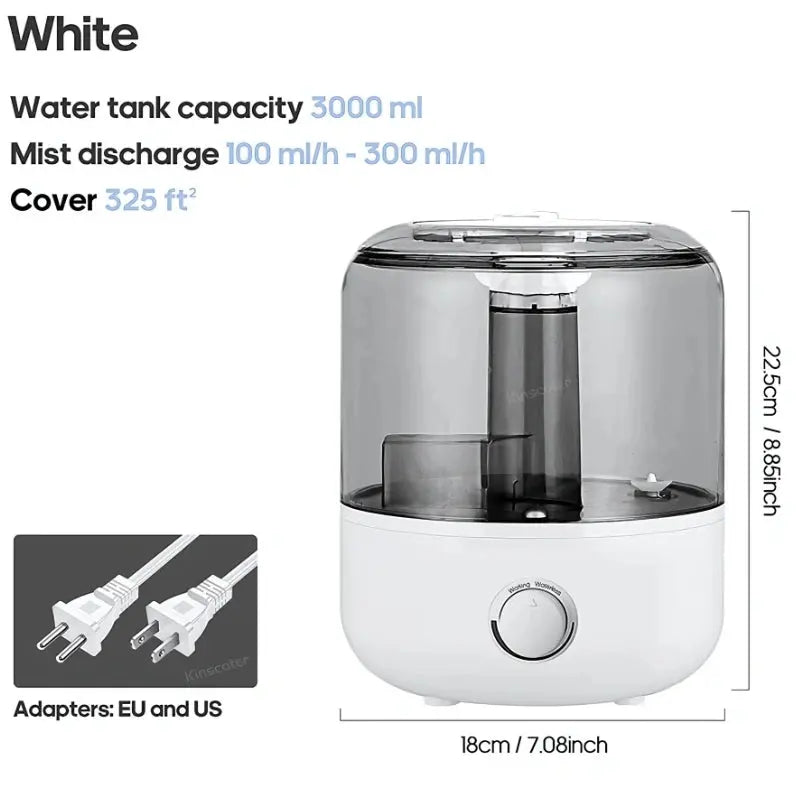 Calmly Kincoster 3L Aroma Humidifier Calmly