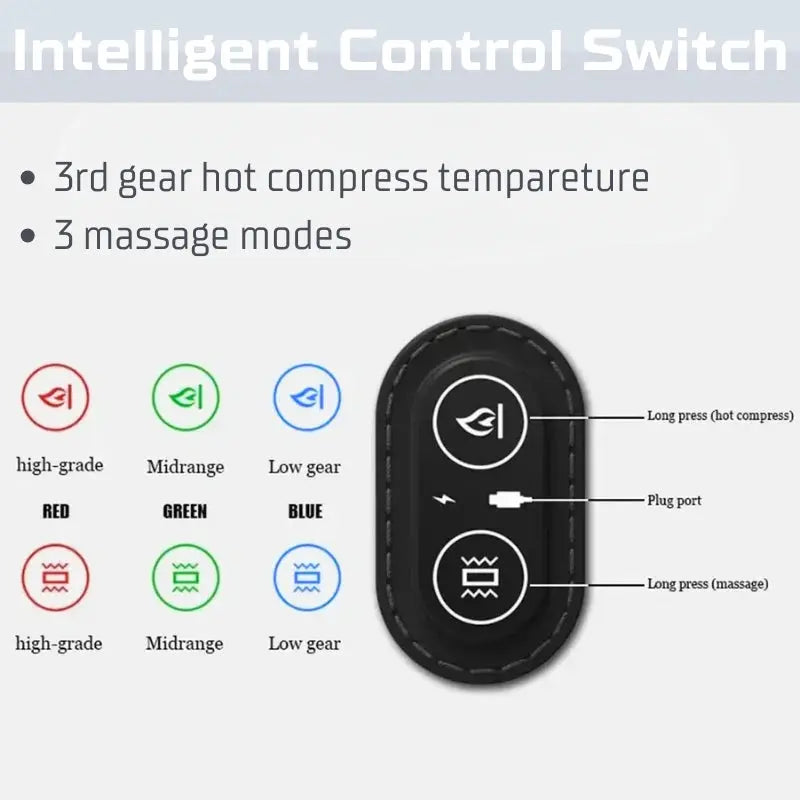 Calmly Electric Neck Massager Pillow Calmly