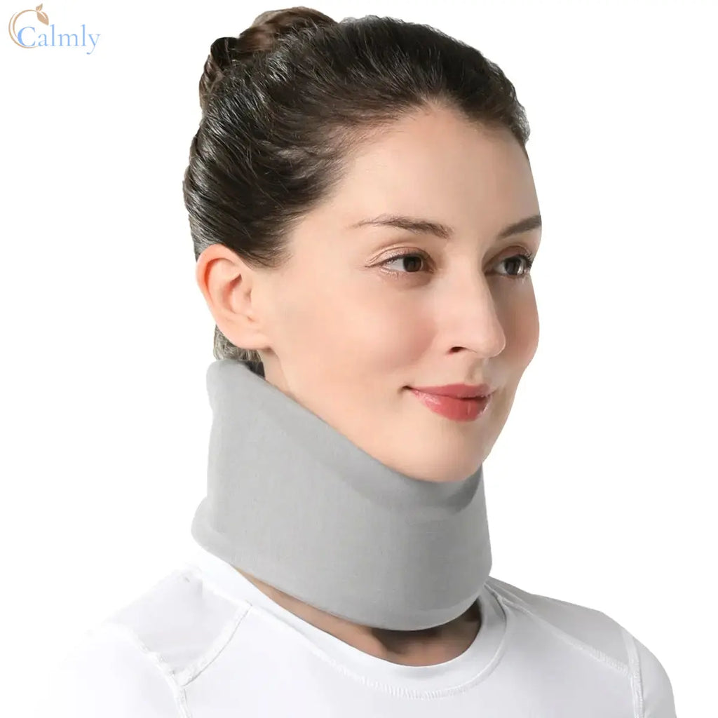  Comfort Foam Neck Brace - Ergonomic Soft Support Calmly Co.