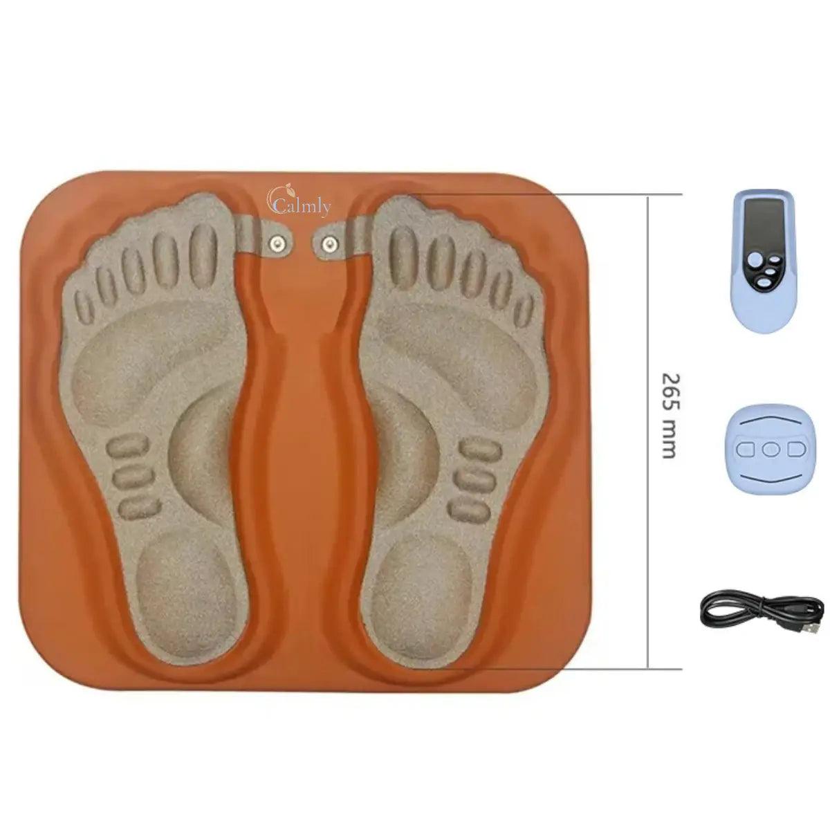 Calmly Rechargeable 3D EMS Foot Massage Pad Calmly Co.