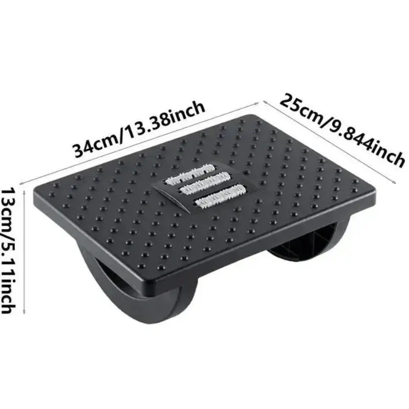 Calmly Ergonomic Foot Rest with Massage Rollers Calmly