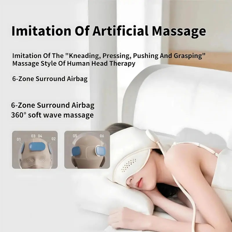 Calmly Air Pressure Head & Eye Massager Calmly