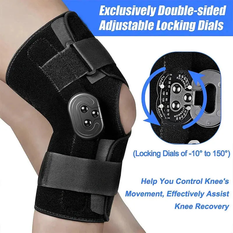 Calmly Adjustable Knee Brace with Lateral Support Calmly Co.