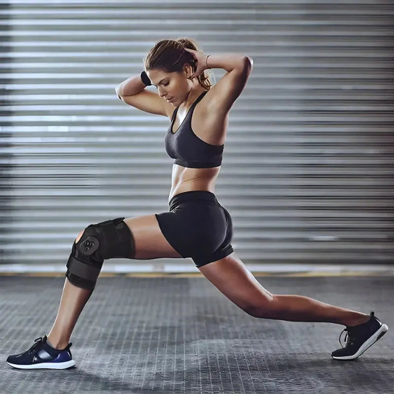 Calmly Adjustable Knee Brace with Lateral Support Calmly Co.