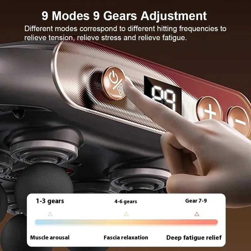 Calmly FasciaPro Massage Gun | Six-head Body Calmly