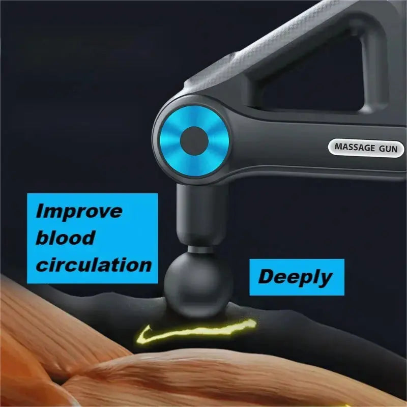 Calmly TotalFit Professional Massage Gun | 9 Gears 9 Heads Calmly
