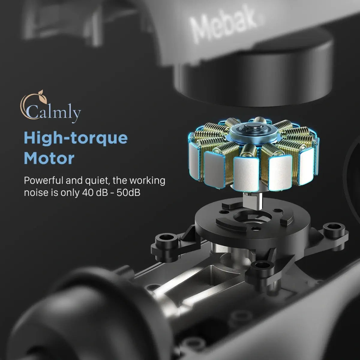 Calmly Mebak Deep Tissue Percussion Massage Gun Calmly Co.