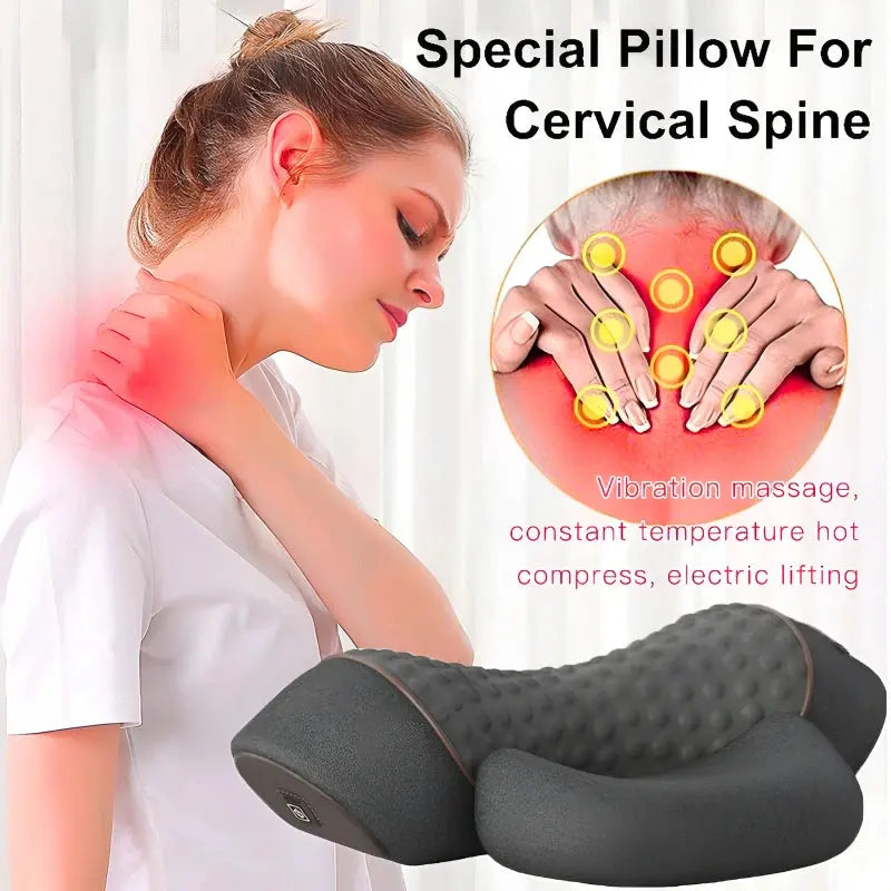 Calmly Electric Pro Neck Massager Pillow Calmly