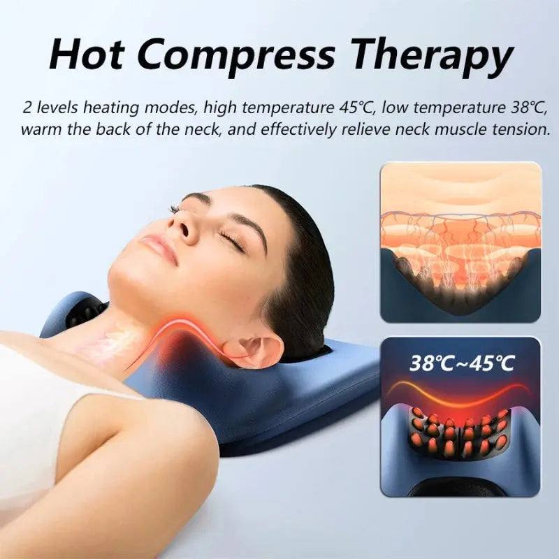 Calmly EMS Neck Massager Pillow Calmly