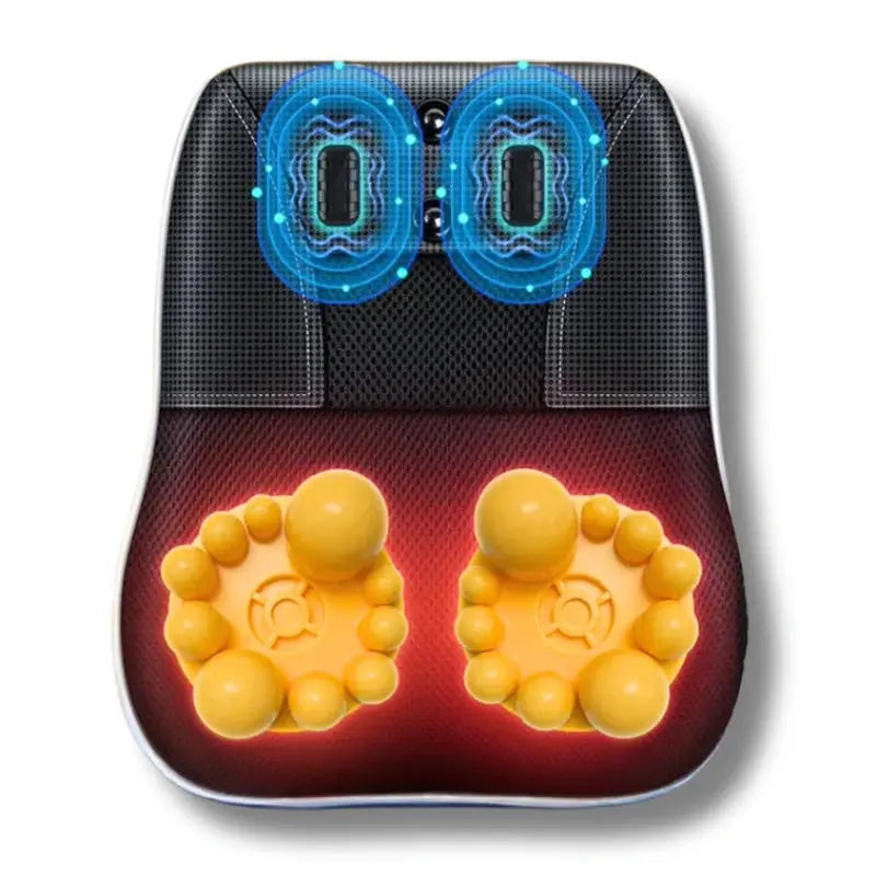 Calmly Shiatsu Neck & Back Massager Pillow Calmly