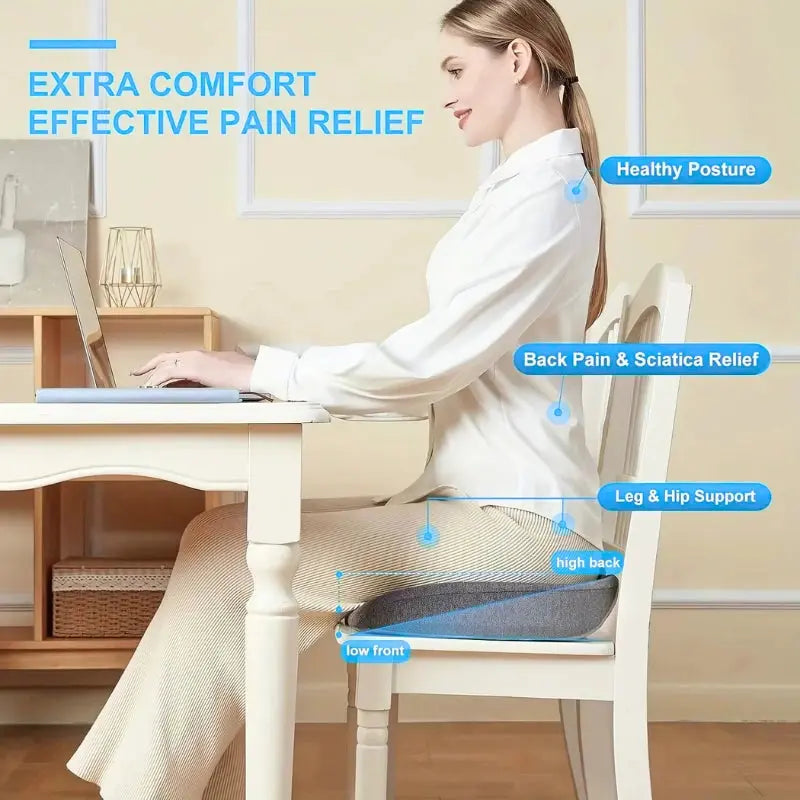Calmly Orthopedic Coccyx Seat Cushion Calmly