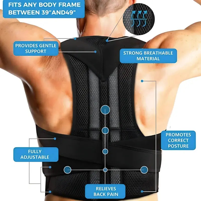 Calmly Adjustable Posture Corrector Pro Calmly