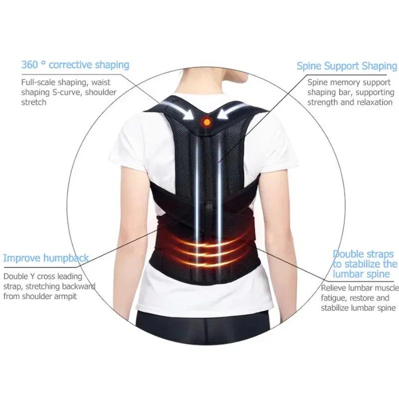 Calmly Adjustable Posture Corrector Pro Calmly