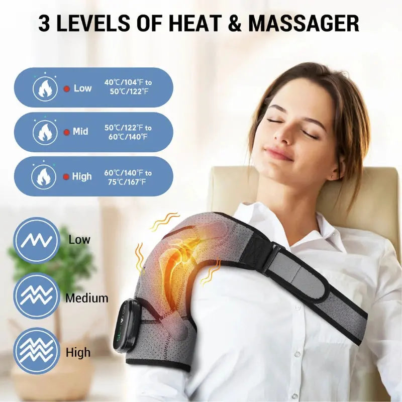 Calmly HeatFlow Shoulder Massager Calmly