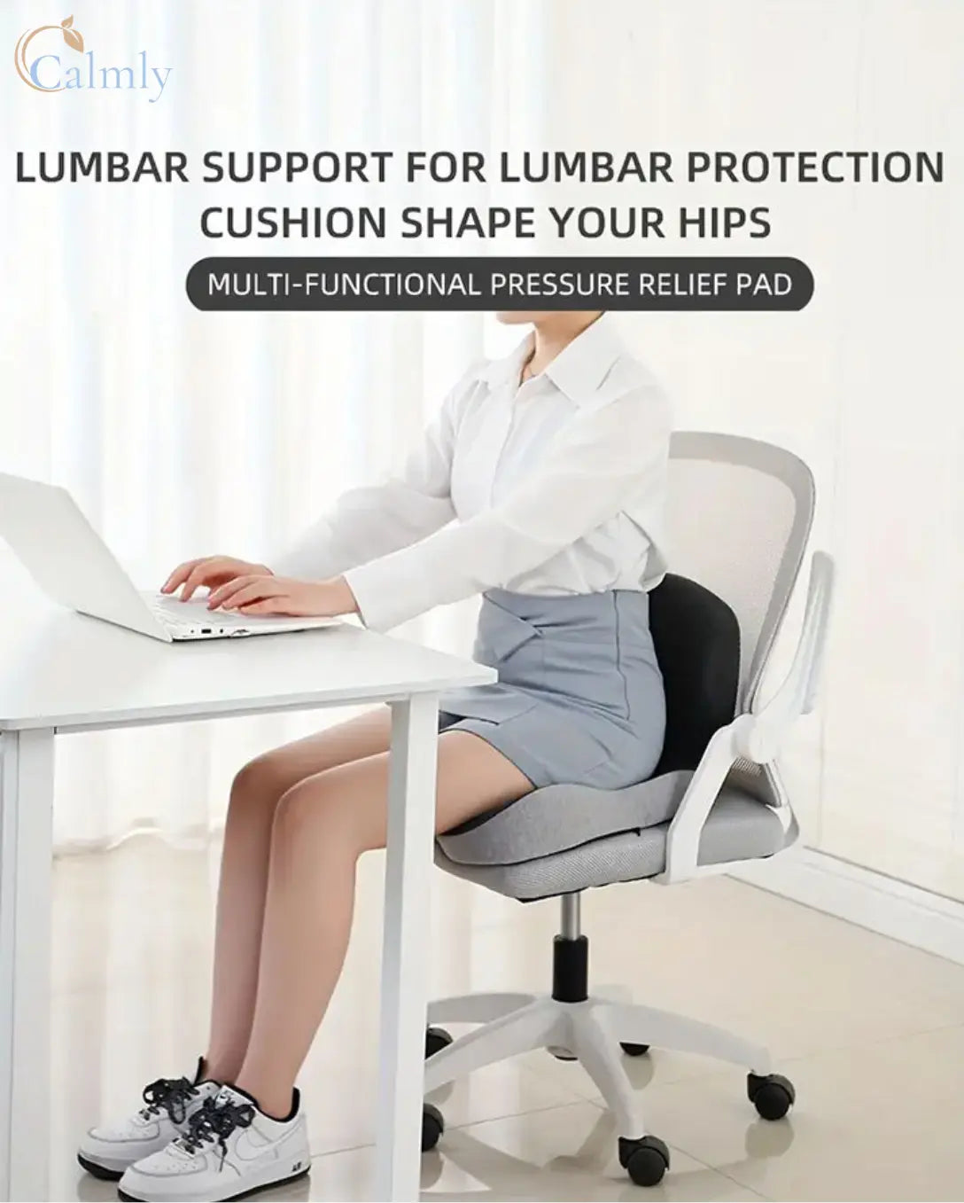 Calmly™ ErgoDrive 360 | Orthopaedic Support Comfort System Calmly Co.