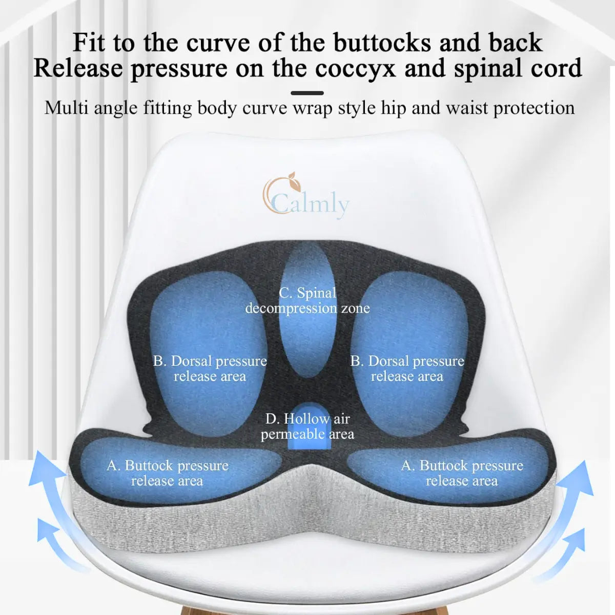 Calmly™ ErgoDrive 360 | Orthopaedic Support Comfort System Calmly Co.