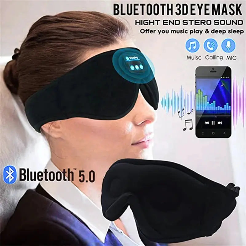 Calmly Enjoying Sleep & Sound Eye Mask Calmly